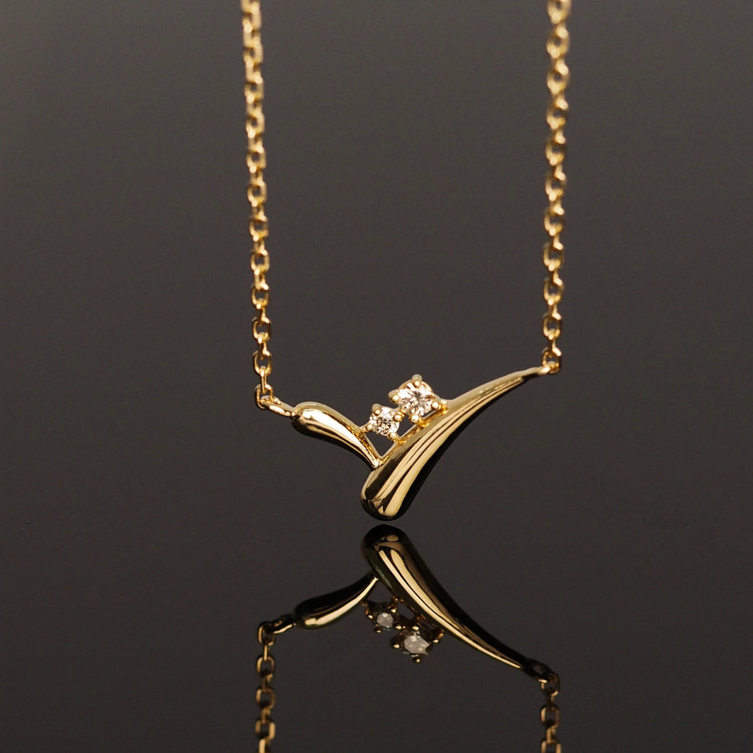 The Diamond Angel Necklace