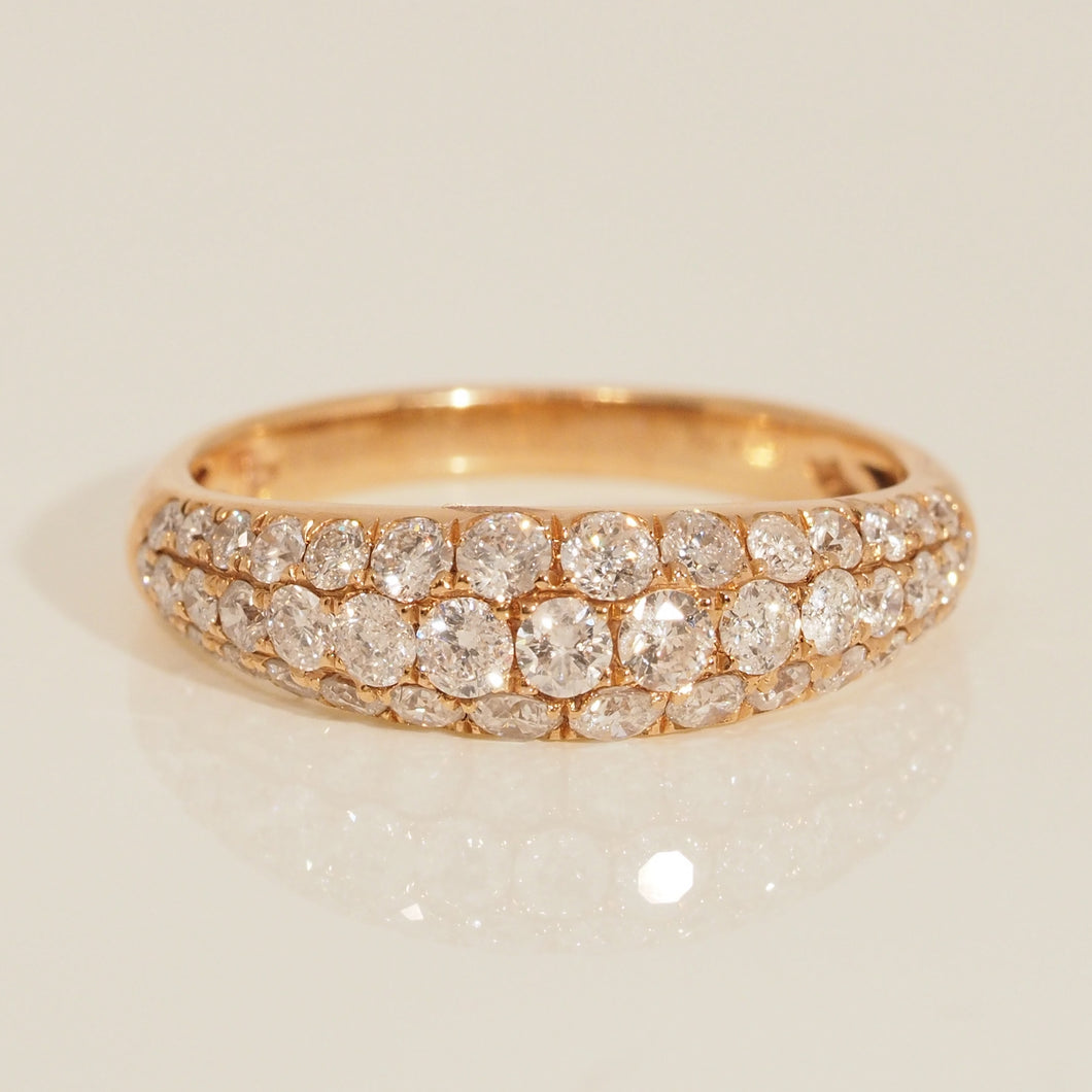 The Diamond Cleo Ring