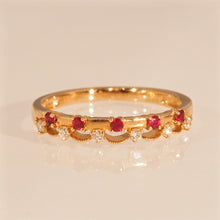 Load image into Gallery viewer, The Ruby Dansu Ring in Roseate