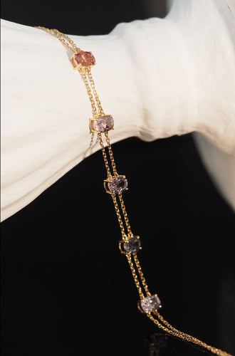 The Multi-colored Spinel Bracelet