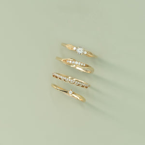 Lace Crown Diamond Ring
