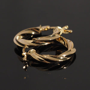 Golden Rope Earrings (S)