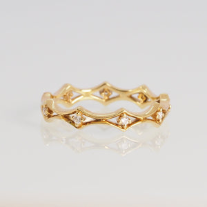 Golden Crown Ring