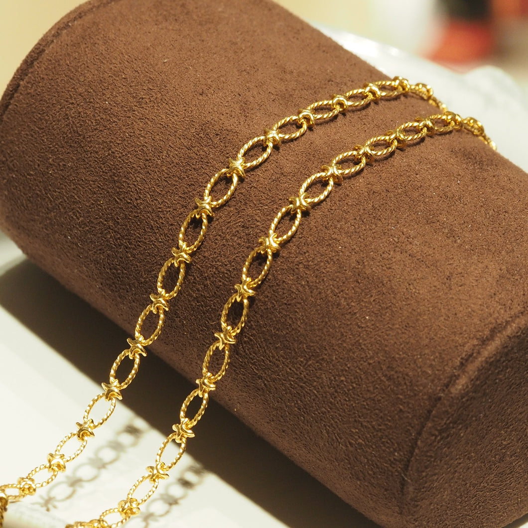 The Starry Gold Chain Necklace