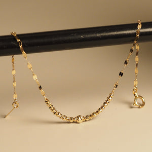 The Metallic Meteorite Chain Bracelet