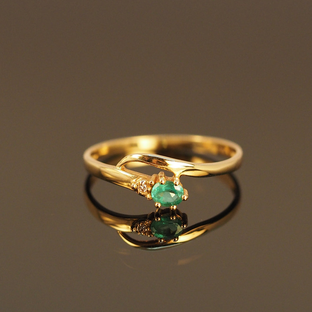 The Emerald Lock Ring