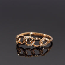 Load image into Gallery viewer, The Diamond Chain Ring