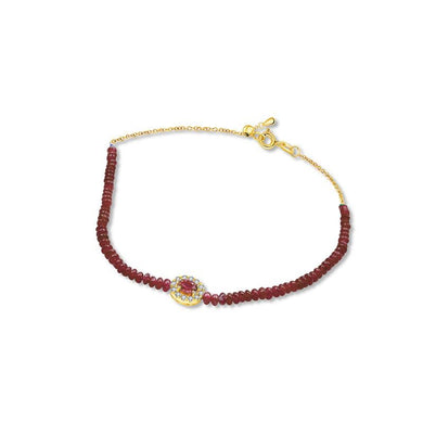 Bead and Gem Candy Bracelet